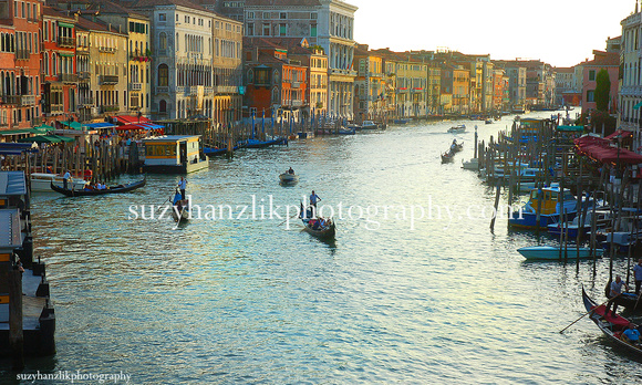 Dusk on the Grand Canal - Venice