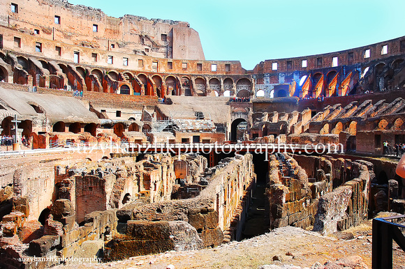 Colliseum inside~ Rome